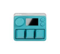 Pulsar Gaming Gears LAB XPAD MINI 3-Key Gaming Keypad, 8K Polling Rate, 0.1ms Low Latency, LCD Display, Magnetic Switch, RGB (Mini, Turquoise)