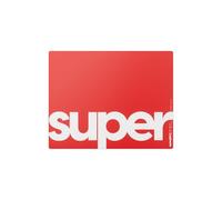 Pulsar Gaming Gears Superglide Pad v3 Glass Mouse Pad, M, Red