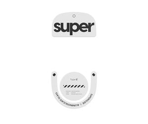 Pulsar Gaming Gears Superglide Type-C Skates for GPro X Superlight 2, White