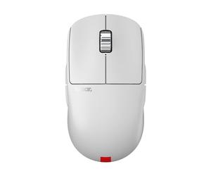 Pulsar Gaming Gears - X2A eS Wireless Gaming Mouse, Limited edition, Ambidextrous, Optical switch, OLED Display, Driverless, PAW3395 sensor, 100H battery, 4K dongle Included (Medium, White)