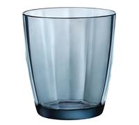 Bormioli Rocco Pulsar Ocean Glass Blue cl 30 - Pack of 6