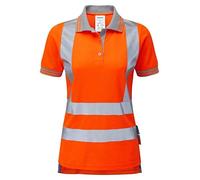 PULSAR PR701 Rail Spec Ladies Polo Shirt, Orange, #10