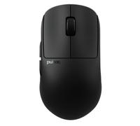 Pulsar Gaming Gears X2H CrazyLight Wireless Gaming Mouse, Medium, Jet Black | Ultra Lightweight 1.51 oz (43g), Symmetrical, Inward Side, Back-Aggressive Hump, Relaxed Claw/Claw Grip, XS-1, 32K DPI, 8K