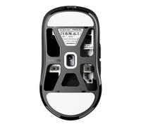 Pulsar Gaming Gears X2H Crazylight Wireless Gaming Mouse, Ultra Lightweight 1.51 oz (43g), Optical Switch, 32000 DPI, 750 IPS, XS-1 Sensor, 8k Compatible (Medium, Jet Black)