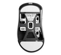 Pulsar Gaming Gears Xlite Crazylight Wireless Gaming Mouse, Ultra Lightweight 1.55 oz (44g), Optical Switch, 32000 DPI, 750 IPS, XS-1 Sensor, 8k Compatible (Medium, Jet Black)