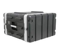 Pulse Flight Case ABS-6U 19" 6U - Aluminium & ABS, Removable Panels, Butterfly Clips, 420mm Depth