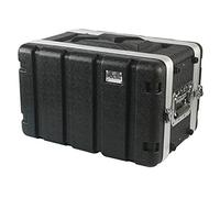 Pulse Rack Flight Case ABS-6US – 19-inch 6U Short (8-inch) – ABS & Aluminium, Gasket-Sealed Lids