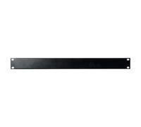 Pulse 1u 19" Inch Blank Panel - Black Blind Flightcase Flat Steel Dj Pa Audio Studio