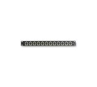 Pulse Rack Panel PLS00023 1U – 12x XLR Panel Sockets