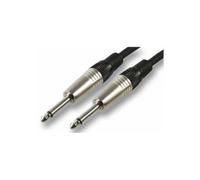 Pulse - 6.35mm (1/4") Mono Jack Plug To Plug Guitar Lead, 10M Black
