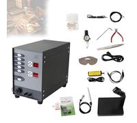 Pulse Argon Arc Welder Kit, Adjustable 50-600A for Jewelry Restoration & Orthodontics, Permanent Welding Machine with Accessories