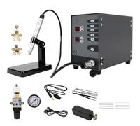 Pulse Argon Arc Welder Machine, Permanent Jewelry Welder, Automatic Spot Welding Machine, Permanent Jewelry Welder Kit, with Complete Accessories, for Jewelry Repair Gold Hardware(110V)