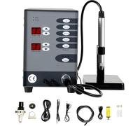 Pulse Argon Arc Welder Machine, Permanent Jewelry Welder, Automatic Spot Welding Machine, Permanent Jewelry Welder Kit, with Complete Accessories, for Jewelry Repair Gold Hardware(110V)