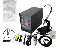 Pulse Argon Arc Welding Machine, 50-600A Adjustable Spot Welder for Permanent Jewelry Making, DIY Ring Bracelet Welder Kit