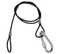 Pulse PLS00470A Black Wire Safety Bond, 3 mm x 750 mm