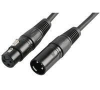 Pulse - Dmx Lead, 3 Pin Xlr Male To Female, 1.5M Black