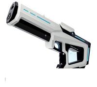 Pulse Electric Water Gun with Automatic Suction, Rapid Fire up to 10M Range, Rechargeable Battery, Large Water Tank for Outdoor Summer Fun(White)