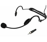 PULSE HSM-700-LJ Headset Microphone - Cardioid Vocal Headset with Adjustable Headband, Flexible Boom & 3.5mm Locking Jack Connector