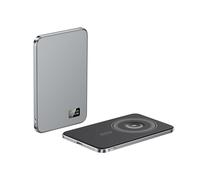 PULSE® Magnetic Wireless External Battery 5000 mAh - Fast Charging for iPhone and Samsung - MagSafe Compatible, Induction - LED Display - Compact and Lightweight Design