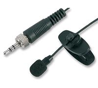 Pulse MIC-500LJ BLACK Lavaliere Microphone with 3.5 mm Locking Jack Plug, Black