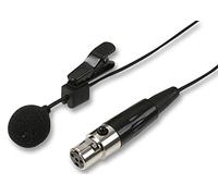 PULSE MIC-500X4 BLACK Lavalier Microphone with 4 Pin Mini XLR Socket | Omnidirectional lavalier microphone with 4-pin Mini XLR socket, 1m lead and removable tie clip for wireless systems.