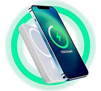 PULSE® New Magnetic Wireless Power Bank 10 000 mAh - Fast Charging for iPhone and Samsung - MagSafe Compatible, Induction - LED Display - Compact and Lightweight Design