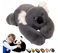 Pulse of Potential Weighted Stuffed Animal, The Panda Weighted Animals, Big Plush Thepanda Hugging Stuffy, Hugs and Cuddles Chubby Giant Pillow, Stuffed for Adults Anxiety Comfort(Koala,17.7in)