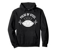 Pulse Of Steel Handpan Pullover Hoodie