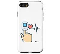 Pulse Oximeter Blood Oxygen Saturation Case for iPhone SE (2020) / 7/8