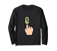 Pulse Oximeter Blood Oxygen Saturation Long Sleeve T-Shirt