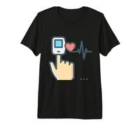 Pulse Oximeter Blood Oxygen Saturation Premium T-Shirt