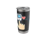 Pulse Oximeter Blood Oxygen Saturation Stainless Steel Insulated Tumbler
