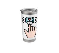Pulse Oximeter Blood Oxygen Saturation Stainless Steel Insulated Tumbler