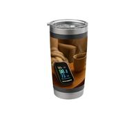 Pulse Oximeter Blood Oxygen Saturation Stainless Steel Insulated Tumbler