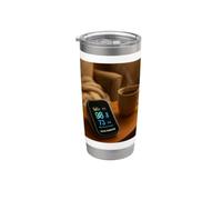 Pulse Oximeter Blood Oxygen Saturation Stainless Steel Insulated Tumbler