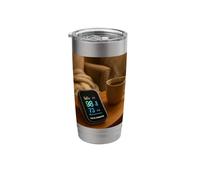 Pulse Oximeter Blood Oxygen Saturation Stainless Steel Insulated Tumbler