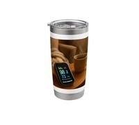 Pulse Oximeter Blood Oxygen Saturation Stainless Steel Insulated Tumbler