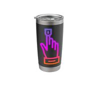 Pulse Oximeter Blood Oxygen Saturation Stainless Steel Insulated Tumbler