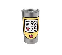 Pulse Oximeter Blood Oxygen Saturation Stainless Steel Insulated Tumbler