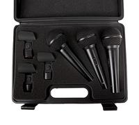 Pulse Oximeter MP34627 Dynamic Vocal Handheld Microphones, Pack of 3, Black