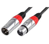 Pulse PLS000458 XLR Plug to Socket Lead, 1m