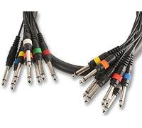 Pulse 8-Way Mono Jack to Jack Loom - 2.5/5/10m lengths 5m