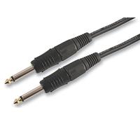 Pulse PLS00144 6.35 mm (1/4 Inches) Mono Jack to Jack Guitar Lead, 10m, Black