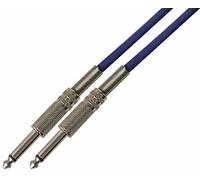 Pulse PLS00146 6.35 mm (1/4 Inches) Mono Jack to Jack Guitar Lead, 5m, Blue