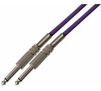 Pulse PLS00148 6.35 mm (1/4 Inches) Mono Jack to Jack Guitar Lead, 5m, Purple