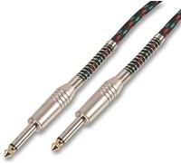 Pulse PLS00151 6.35 mm (1/4 Inches) Mono Jack to Jack Guitar Lead, 5m, Black