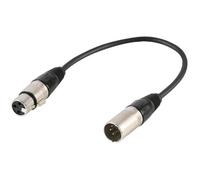 Pulse PLS00348 5 Pin XLR Male to 3 Pin XLR Female DMX Adaptor Lead, 0.