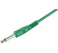 Pulse PLS00403 6.35 mm Mono Jack to Jack Guitar Lead, 6m, Green
