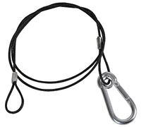 Pulse PLS00450A Black Wire Safety Bond, 2 mm x 750 mm