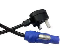Pulse PLS00456 5m UK 13A Mains Plug to Neutrik PowerCON Lead
